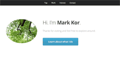 Desktop Screenshot of markkor.com